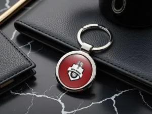 Photo Keychain Max Picture Domed Alloy Custom